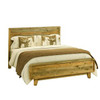 MALONE KING 6 PIECE (THE LOT) BEDROOM SUITE -  LIGHT BROWN