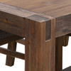ENDLICHERI 9 PEICE DINING SETTING (WITH 8x DINING CHAIRS) - 2100(W) x 950(D) - OAK / CHOCOLATE