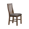 ENDLICHERI 9 PEICE DINING SETTING (WITH 8x DINING CHAIRS) - 2100(W) x 950(D) - OAK / CHOCOLATE