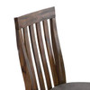 ENDLICHERI (SET OF 2) DINING CHAIR -  OAK / CHOCOLATE