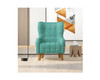 PINKY ARM CHAIR (PRINTING ON BACK) - GREEN