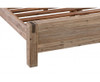 QUEEN LARRY BED FRAME - CLASSIC OAK