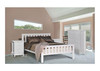 KING CRONULLA (AUSSIE MADE) BED WITH MATCHING FOOT END - ASSORTED PAINTED COLOURS