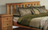 DOUBLE CRONULLA (CUSTOM MADE) 100% HARDWOOD BEDHEAD ONLY - ASSORTED COLOURS