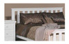 KING CRONULLA (CUSTOM MADE) 100% HARDWOOD BEDHEAD ONLY - ASSORTED COLOURS