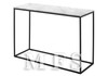 STEENEE MARBLE TOP CONSOLE TABLE - WHITE/BLACK - 1 ONLY - ONLINE SPECIAL - READY TO GO