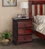CRONULLA (AUSSIE MADE) 3 DRAWER BEDSIDE TABLE - TASSIE OAK COMBINATION - ASSORTED COLOURS