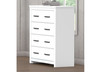 KARANCHO (CUSTOM MADE) 4 DRAWER TALLBOY - 1150(H) x 1000(W) x 440(D) - ASSORTED COLOURS