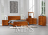 KING CELINE (AUSSIE MADE) 6 PIECE (THE LOT) BEDROOM SUITE - ASSORTED COLOURS