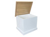 MUDGEE (AUSSIE MADE) MINI BLANKET BOX - 500(H) x 600(W) x 500(D) - ASSORTED PAINTED COLOURS