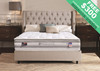 DOUBLE POSTURE INDULGENCE EURO TOP MATTRESS WITH AERO GEL MEMOMRY FOAM - MEDIUM