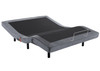 KING LIVINGTON (MODEL:AB230) (2 x LONG SINGLE) FABRIC ADJUSTABLE BED  - CHARCOAL