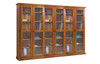 NOOSA 6 DOOR LIBRARY UNIT (AUSSIE MADE) - 2100(H) x 2700(W) - (3 SECTIONS) PIGEON PAIRED  - ASSORTED COLOURS