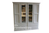 MUDGEE (AUSSIE MADE) 2 PIECE WARDROBE WITH 4 DOORS / 4 DRAWERS -  2100(H) X 1800(W) - ASSORTED PAINTED COLOURS