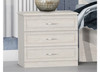 SAMIRA (AUSSIE MADE) 3 DRAWER BEDSIDE TABLE - ASSORTED COLOURS