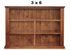 OHIO (AUSSIE MADE) LOWLINE BOOKCASE COLLECTION - ASSORTED COLOURS - STARTING FROM $429