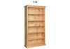 MUDGEE (AUSSIE MADE) STANDARD HIGHLINE BOOKCASE WITH 40MM FACINGS COLLECTION  - ASSORTED STAINED COLOURS - STARTING FROM $599