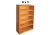 BUDGET (AUSSIE MADE) HIGHLINE BOOKCASE COLLECTION - ASSORTED STAINED COLOURS - STARTING FROM $499