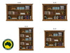 BATHURST (AUSSIE MADE) LOWLINE BOOKCASE COLLECTION - ASSORTED COLOURS - STARTING FROM $399