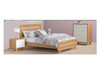 KING SINGLE TROVATO (AUSSIE MADE) BED - TASSIE OAK COMBINATION - ASSORTED COLOURS