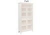 MANILLA (AUSSIE MADE) HIGHLINE BOOKCASE COLLECTION - ASSORTED PAINTED COLOURS - STARTING FROM $849