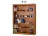 TINA (AUSSIE MADE) HIGHLINE STANDARD BOOKCASE COLLECTION - TASMANIA OAK COMBINATION - ASSORTED STAINED COLOURS - STARTING FROM $999