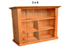 FEDERATION DELUXE (AUSSIE MADE) LOWLINE BOOKCASE COLLECTION - ASSORTED STAINED COLOURS - STARTING FROM $499