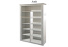 RETRO (AUSSIE MADE) STANDARD HIGHLINE WITH 70MM FACING BOOKCASE COLLECTION - ASSORTED PAINTED COLOURS - STARTING FROM $799