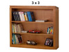 TINA (AUSSIE MADE) LOWLINE BOOKCASE COLLECTION - TASMANIA OAK COMBINATION - ASSORTED STAINED COLOURS - STARTING FROM $649