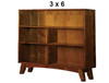 EUREKA (AUSSIE MADE) LOWLINE BOOKCASE COLLECTION - ASSORTED STAINED COLOURS - STARTING FROM $449