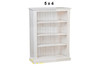 DRAGON (AUSSIE MADE) LOWLINE WITH 70mm FACINGS BOOKCASE COLLECTION - ASSORTED PAINTED COLOURS - STARTING FROM $549