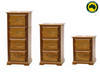 CHURACHS (AUSSIE MADE) FILING CABINET COLLECTION - TASSIE OAK COMBINATION - ASSORTED STAINED COLOURS - STARTING FROM $899