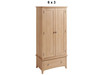 ELEGANCE (AUSSIE MADE) 2 DOOR WARDROBE COLLECTION - TASSIE OAK COMBINATION - ASSORTED STAINED COLOURS - STARTING FROM $1799