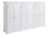 TORRIDGE (AUSSIE MADE) 6 DOOR PANTRY - 1850(H) x 2700(W) x 520(D) - (3 SECTIONS) - ASSORTED PAINTED COLOURS