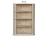 SWAYDE (AUSSIE MADE) CORNER LOWLINE BOOKCASE COLLECTION - ASSORTED STAINED COLOURS - STARTING FROM $649