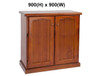 MUDGEE / COLONIAL (AUSSIE MADE) THICK TOP 2 DOOR BUFFET - ASSORTED STAINED COLOURS - STARTING FROM $599