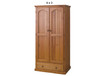 CLIO (AUSSIE MADE) 2 DOOR / 1 BLANKET (DEEP) DRAWER WARDROBE COLLECTION - ASSORTED STAINED COLOURS - STARTING FROM $899