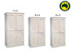 MUDGEE (AUSSIE MADE) 2 DOOR STANDARD PANTRY COLLECTION - ASSORTED PAINTED COLOURS - STARTING FROM $1199