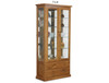 BATHURST (AUSSIE MADE) 2 DOOR / 2 DRAWER DISPLAY CABINET COLLECTION - ASSORTED STAINED COLOURS - STARTING FROM $1699