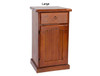 MUDGEE (AUSSIE MADE) THICK TOP - 1 DOOR / 1 DRAWER BEDSIDE TABLE COLLECTION - ASSORTED STAINED COLOURS - STARTING FROM $399