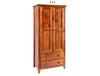 MANILLA (AUSSIE MADE) 2 DOOR / 2 DRAWER WARDROBE COLLECTION - ASSORTED STAINED COLOURS - STARTING FROM $899