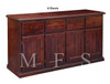 KENT (AUSSIE MADE) THICK TOP BUFFET COLLECTION - ASSORTED STAINED COLOURS - STARTING FROM $649