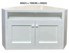 CLAUDE (AUSSIE MADE) CORNER TV STAND COLLECTION  - ASSORTED PAINTED COLOURS - STARTING FROM $799