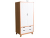 AVALON (AUSSIE MADE) 2 DOOR / 2 DRAWER MIRROR WARDROBE COMBO (LHS OR RHS FACING) COLLECTION - ASSORTED PAINTED / STAINED COLOURS - STARTING FROM $1299