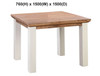 BALMAIN (AUSSIE MADE) DINING TABLE COLLECTION - ASSORTED STAINED / PAINTED COLOURS - STARTING FROM $1199