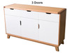 AVALON (AUSSIE MADE) BUFFET COLLECTION - TASSIE OAK COMBINATION - ASSORTED PAINTED COLOURS - STARTING FROM $1199