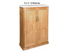 GREELEY (AUSSIE MADE) SHOE CABINET COLLECTION - ASSORTED STAINED / PAINTED COLOURS - STARTING FROM $899