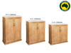 GREELEY (AUSSIE MADE) SHOE CABINET COLLECTION - ASSORTED STAINED / PAINTED COLOURS - STARTING FROM $899