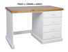 MACQUARIE (AUSSIE MADE) 4 DRAWER DESK - ASSORTED PAINTED/STAINED COLOURS - STARTING FROM $699