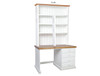 MACQUARIE (AUSSIE MADE) 4 DRAWER DESK + HUTCH COLLECTION - ASSORTED PAINTED / STAINED COLOURS - STARTING FROM $1299